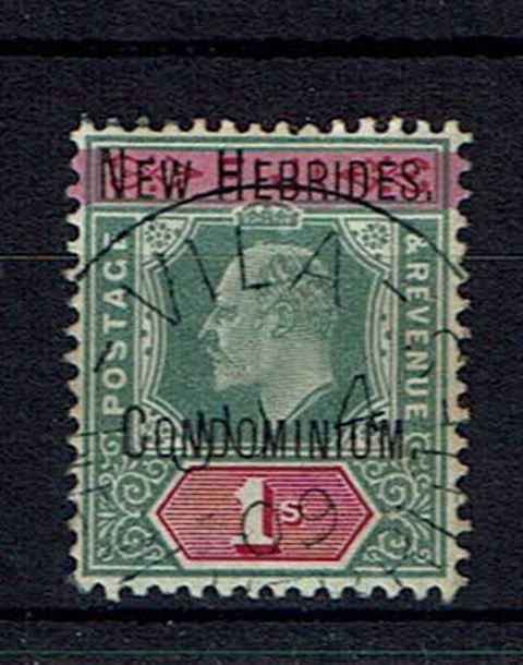 Image of New Hebrides/Vanuatu-English Issues SG 9 FU British Commonwealth Stamp